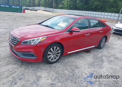 2017 Hyundai Sonata Sport из США, поврежденный, VIN 5NPE34AF4HH524466